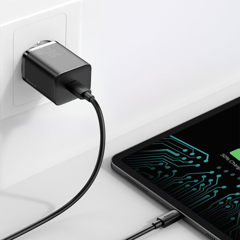 30W USB-C PD3.0 Schnellladegerät EU-Stecker für iPhone 15/14, Samsung S24, Xiaomi 14 Pro, Huawei Mate 60