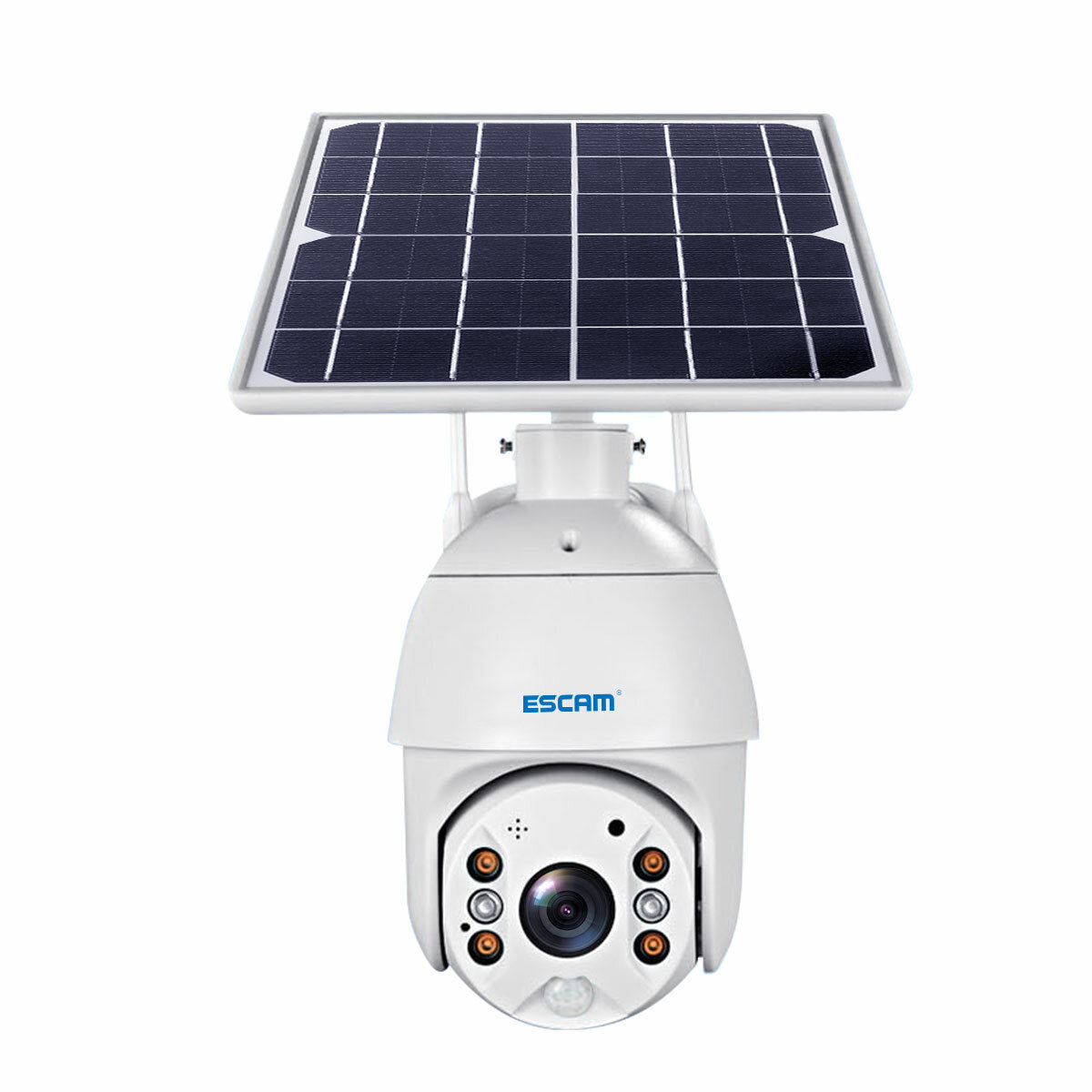 1080P IP Camera with Solar Panel, Cloud Storage, Full Color Night Vision, Two-Way Audio, PIR Alarm, IP66 Waterproof, WIFI