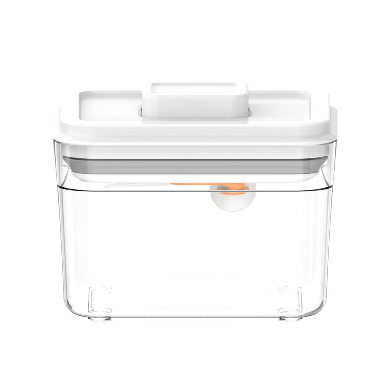 Clear Kitchen Storage Box - 1000ml/1700ml/2300ml Food Dispenser for Grain, Rice, Candy, Milk Powder