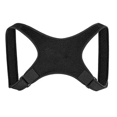 Invisible Rubber Zipper Strap Back Posture Correction Belt - Thin, Portable Anti-Hunchback Sitting Corrector