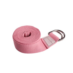 Yoga-Stretchgurt mit D-Ring – unelastisches Fitnessgerät für das Training von Armen, Beinen und Taille