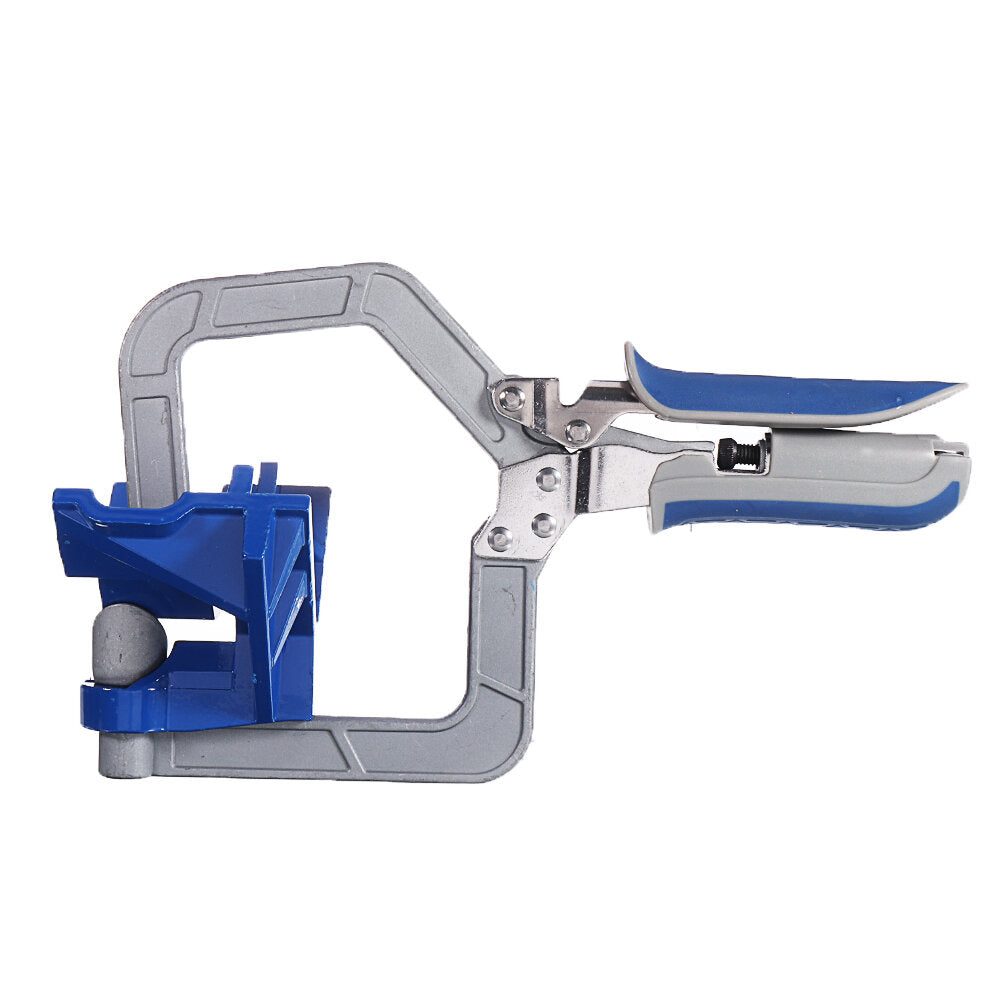 90-Degree Quick-Adjust Corner Clamp for Woodworking - Right Angle Face Frame Tool