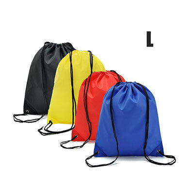 Durable Nylon Travel Drawstring Storage Bag - Sport Backpack Sack Bag