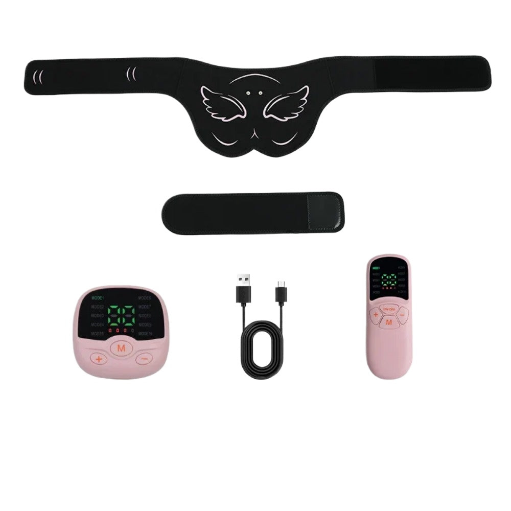 USB Rechargeable EMS Butt Muscle Stimulator, Hip Trainer, Buttocks Lifter, Muscle Toner, Fat Burner for Fitness