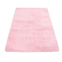 110x160 Fluffy Shaggy Area Rug - Modern Home Bedroom Carpet, Floor Mat, Yoga Mats