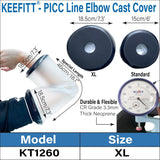 Waterproof Arm Shower Cover - Chemotherapy & Wound Protection Sleeve for Safe Showering