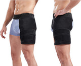 Large Flexible Gel Ice Pack & Wrap with Straps for Hot/Cold Therapy - Pain Relief for Shoulder, Back, Knee, and Hip