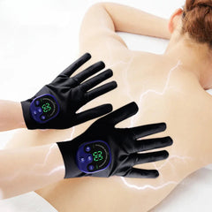 EMS Massage Gloves for Pain Relief, Muscle Recovery, and Improved Blood Circulation