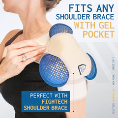 Reusable Hot & Cold Gel Ice Pack for Pain Relief - Ideal for Shoulders, Knees, Elbows & More