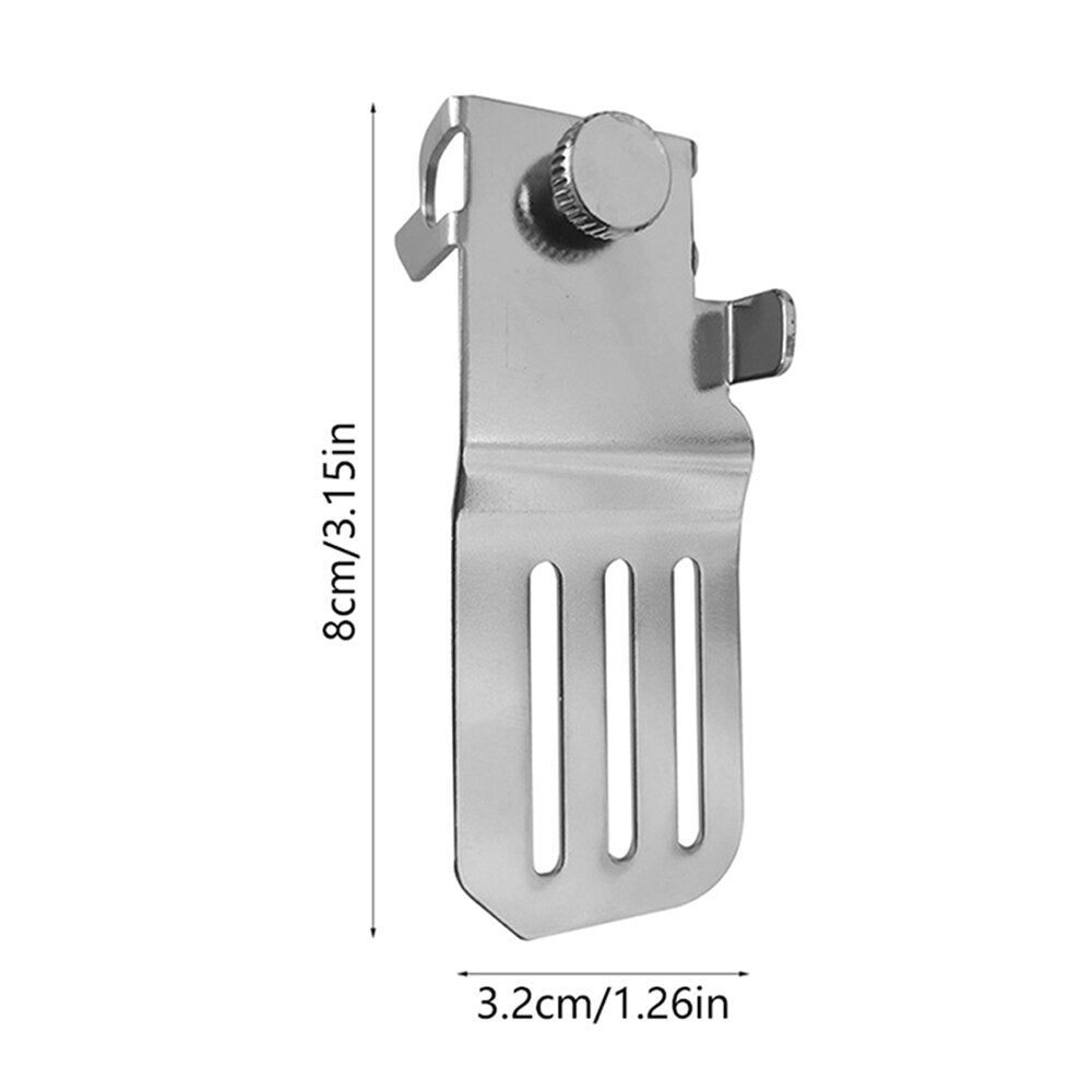 Tape Measure with Fixed Clip & Marker for Scribing & Drawing Lines - 1PC