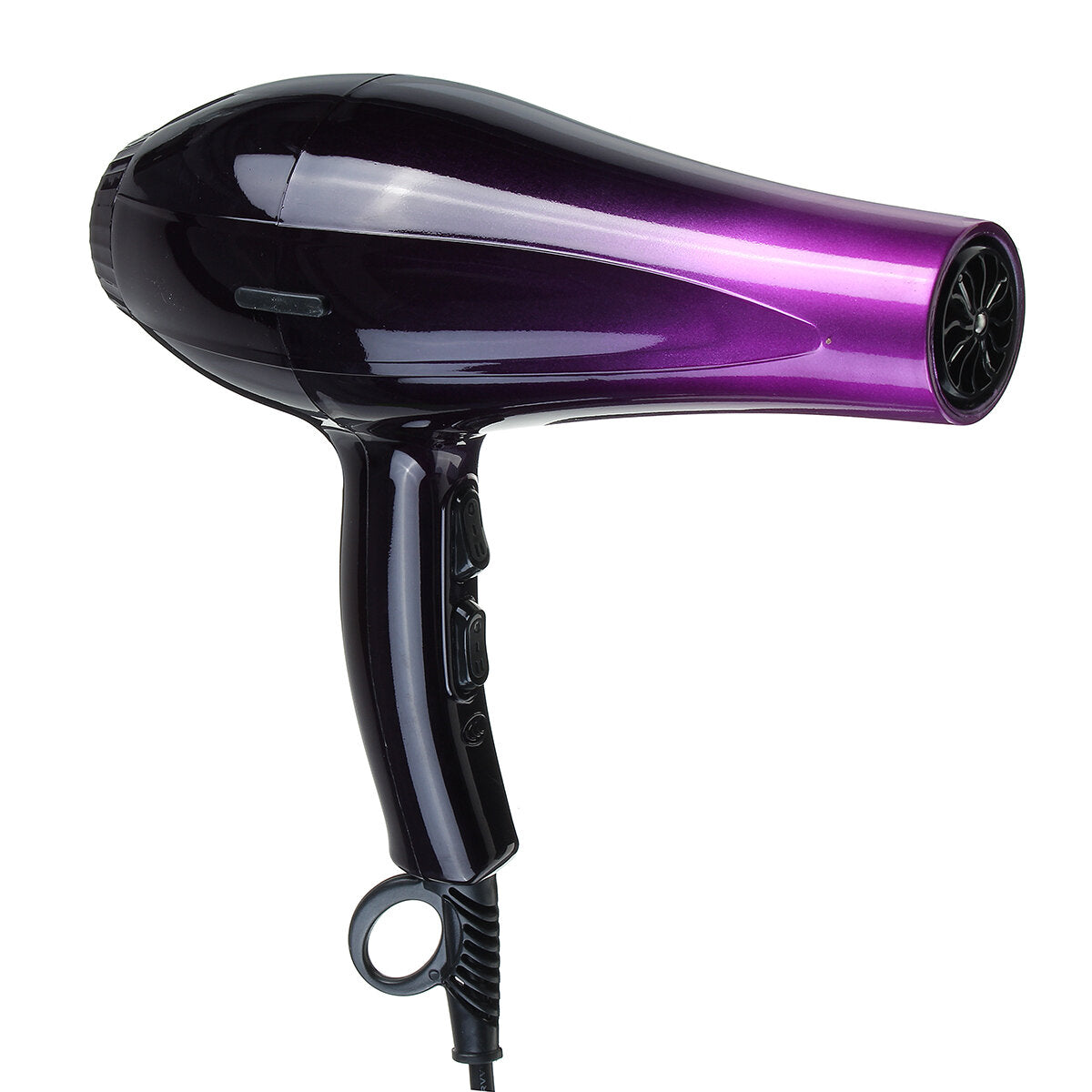 2000W High Concentration Ion Hair Dryer with 3 Heat Settings, 2 Speeds, and 8 Accessories