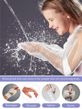 50Pcs Waterproof Arm Cast Covers for Shower & Bath - Durable & Reusable Protection