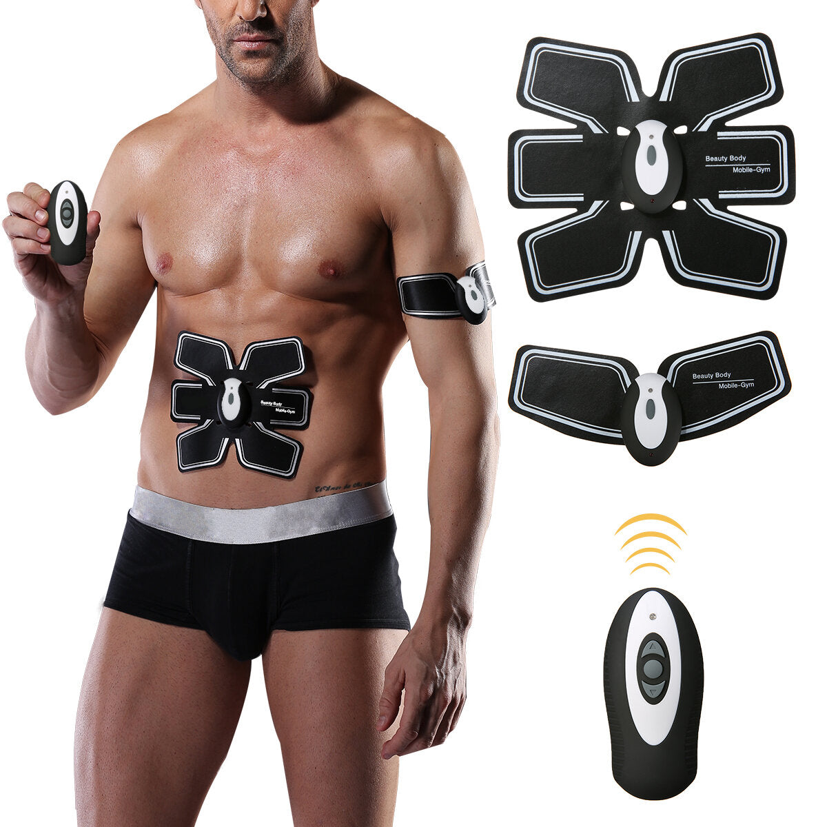 Smart Toner Abdominal Muscle Abs Massager - Home & Gym Body Trainer Fitness Equipment