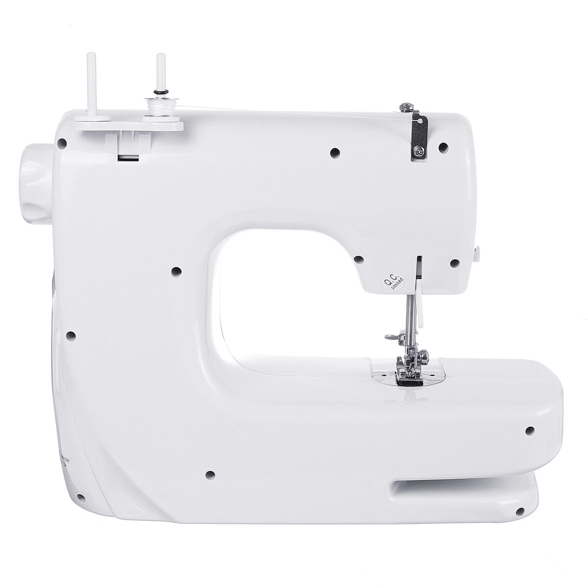 110-220V Portable Electric Double Thread Sewing Machine with 12 Stitches for Household Use