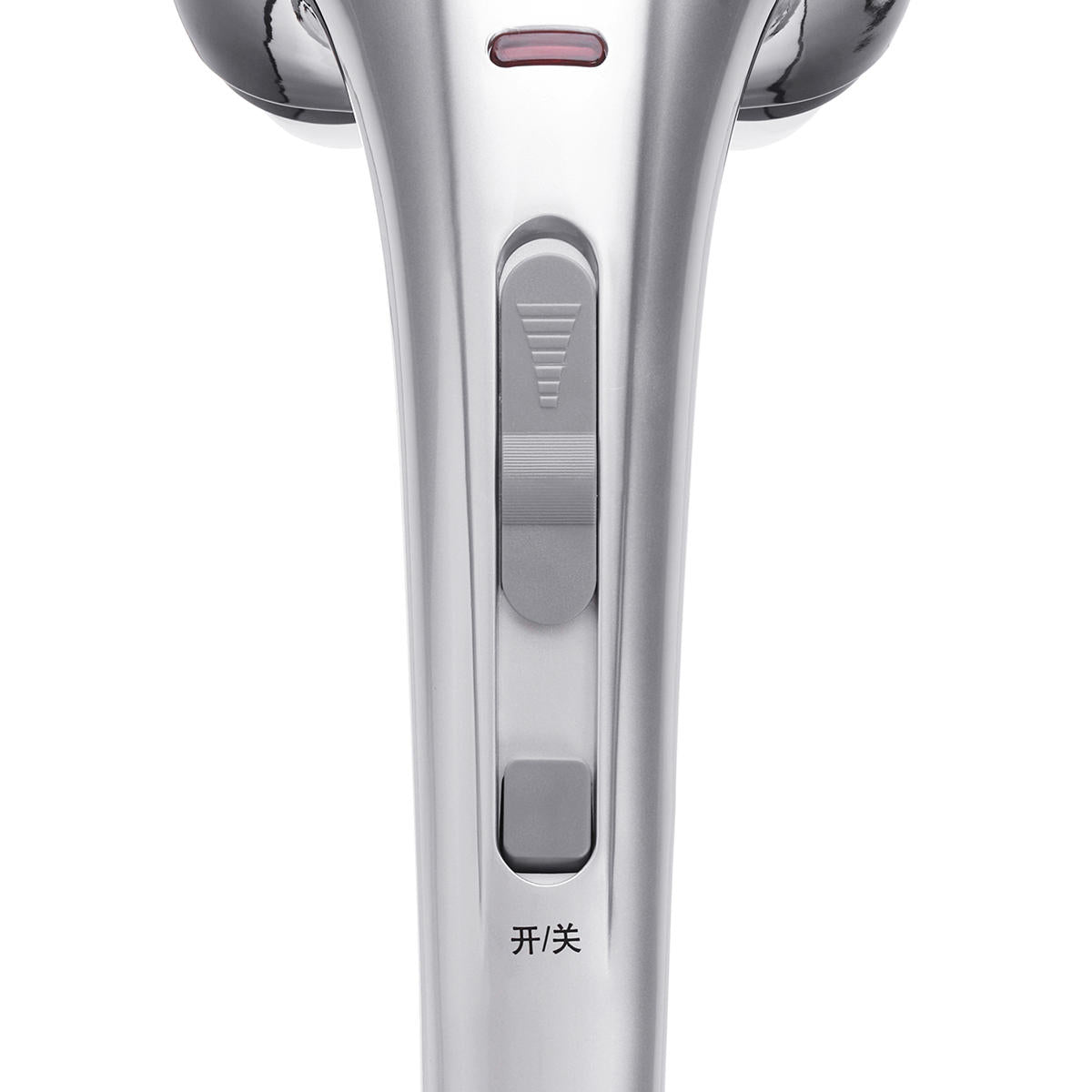 Double Head Handheld Electric Massager with 3 Interchangeable Nodes & Variable Speed for Deep Percussion