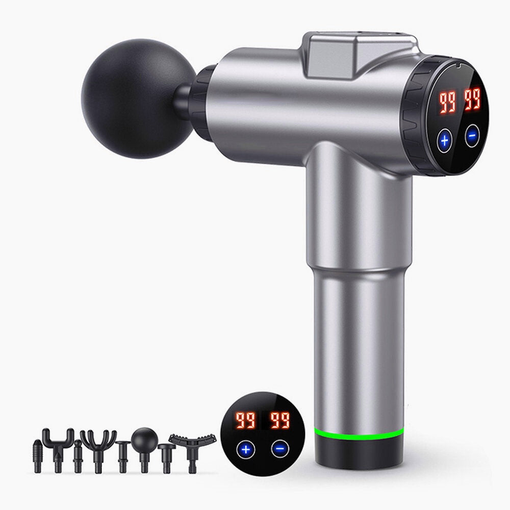 Deep Tissue Muscle Massage Gun for Body, Shoulder, Back, Neck - Pain Relief, Relaxation, Slimming, Shaping for Athletes