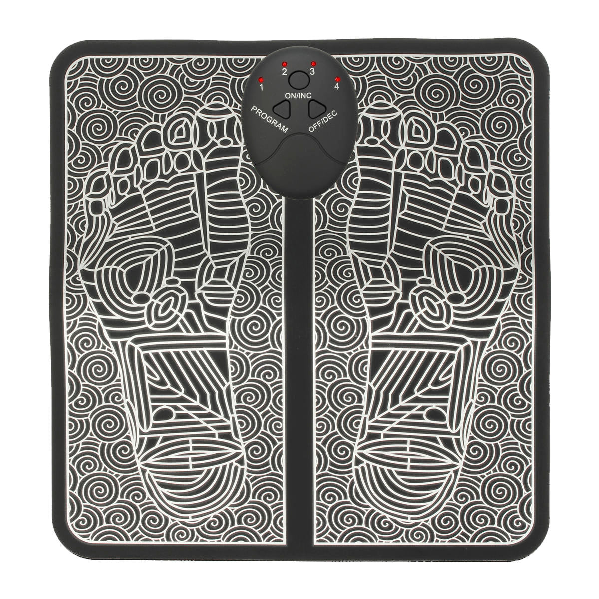 Electric Foot Massager Mat - Muscle Stimulator, Acupuncture, Vibration, Physiotherapy Relief Device