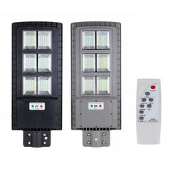 120W Solar Street Light, 240 LED, PIR Motion Sensor, Wall Timing Lamp with Remote Control