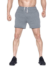 Men's Breathable Loose Fit Elastic Waist Running Shorts