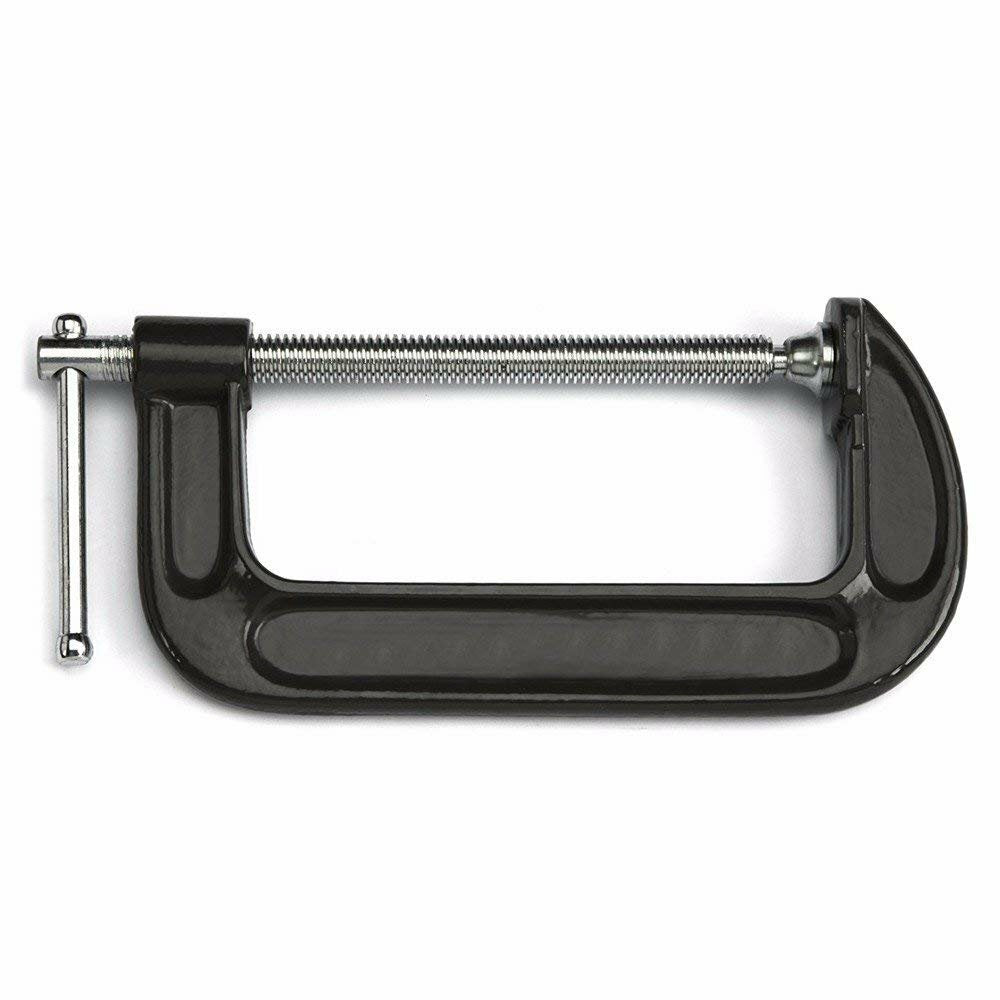 Heavy Duty Steel C Clamp - Durable G Clamp for Woodworking and Hardware Fixtures