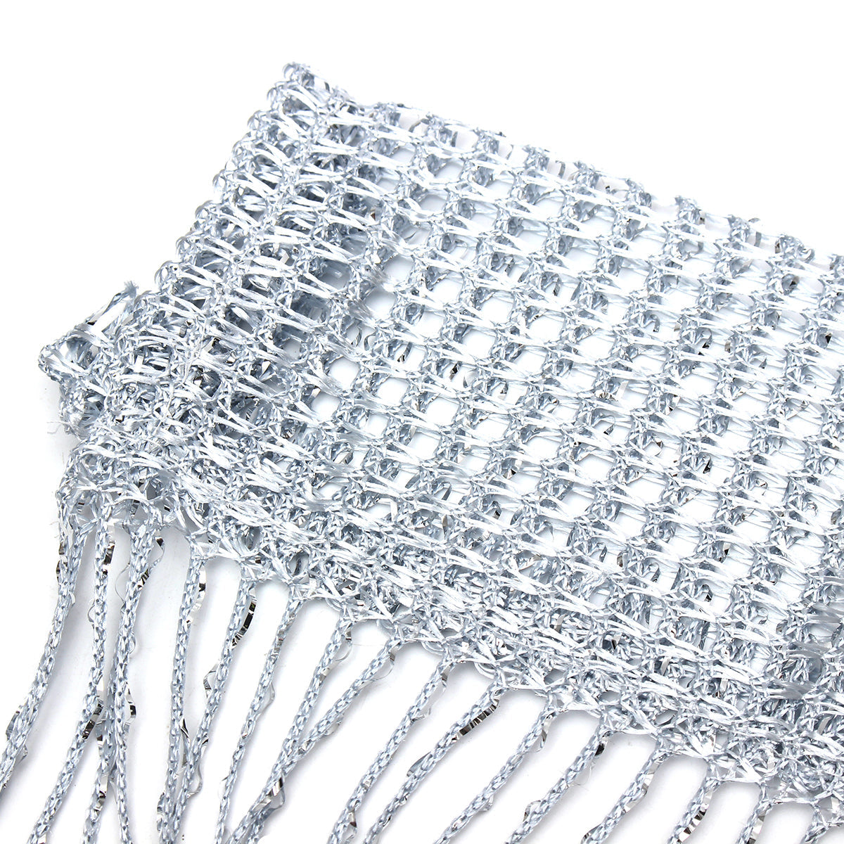 Beaded String Door Curtains - Crystal Tassel Fringe Room Divider & Window Panel