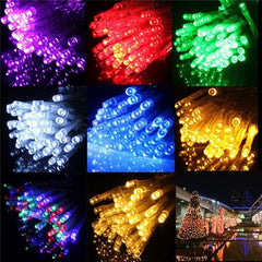 10M 80 LED Battery Powered Twinkling Fairy String Lights - Funky ON Mode