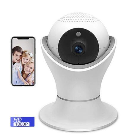 1080P HD Wireless IP Camera with Night Vision and Remote Access for Home Security