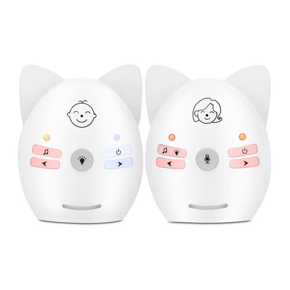 ISM 905-925MHz Wireless Audio Baby Monitor with Two-Way Talk Intercom