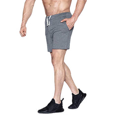 Men's Breathable Loose Fit Elastic Waist Running Shorts