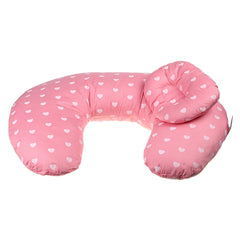 Newborn Baby Cot Pillow - Anti Flat Head, Neck Support, Anti Roll Cushion for Infants