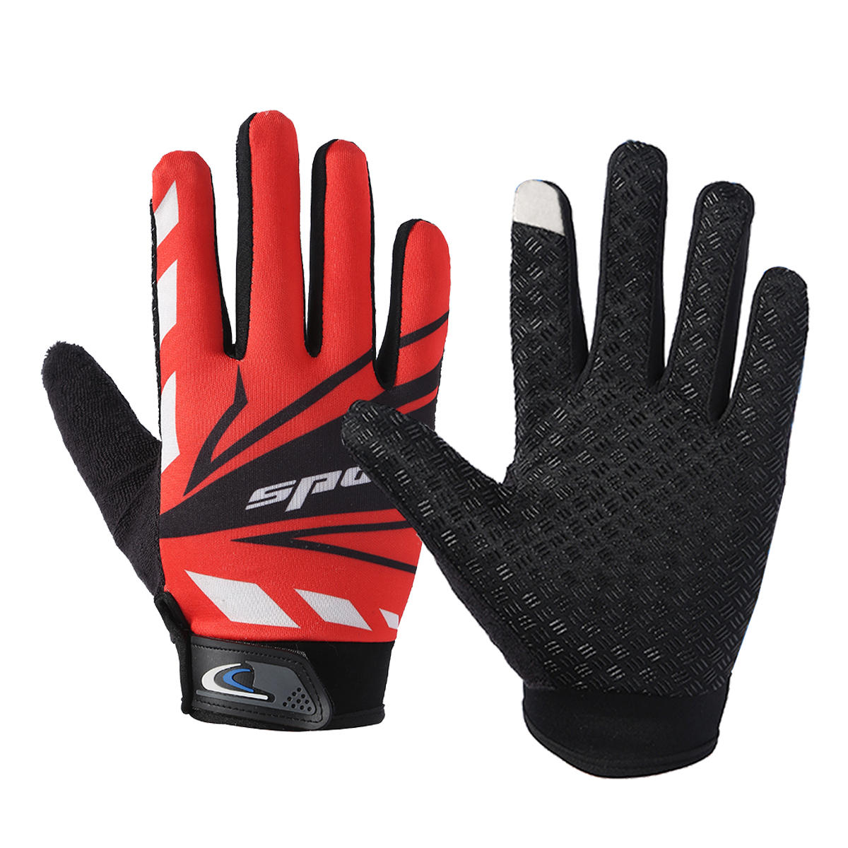 Windproof Touch Screen Gloves - Breathable, Warm, Full Finger Winter Gloves for Outdoor Riding & Motorcycle Sports