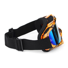 Detachable Motorcycle Ski Goggles - UV Protection, Anti-Radiation, Windproof Riding Glasses