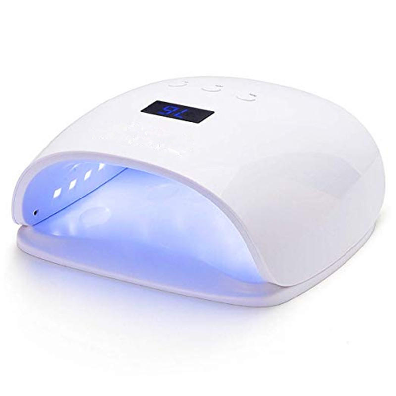 48 W LED-UV-Nagellampe, Trocknermaschine zum Aushärten von Gel mit Timer – Nail Art Backkleber-Werkzeug