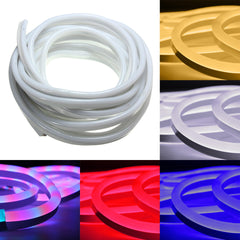 10M 2835 LED Flexible Neon Rope Light, Waterproof 220V for Xmas Outdoor Decor