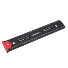 High Precision T Ruler for Woodworking - Durable Measuring Tool with Hook Stop