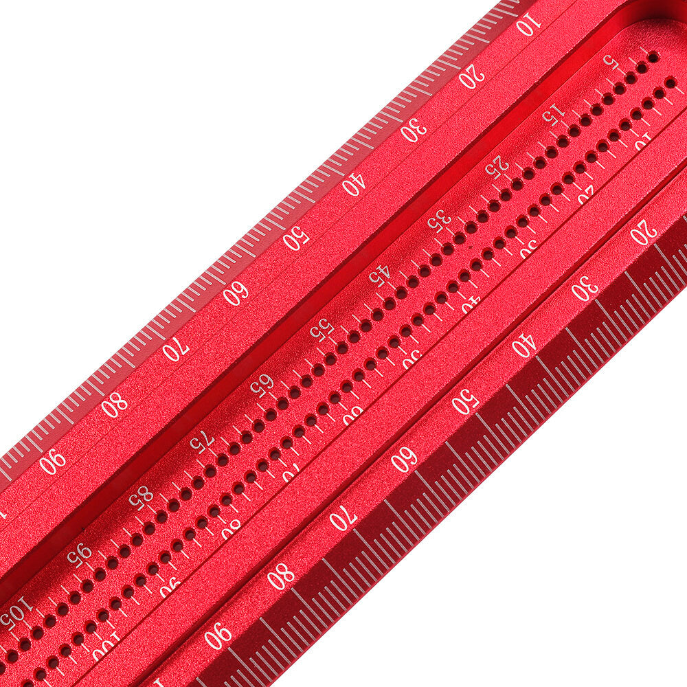 Precision Woodworking T-Ruler - Aluminum Alloy Scriber Marking Gauge