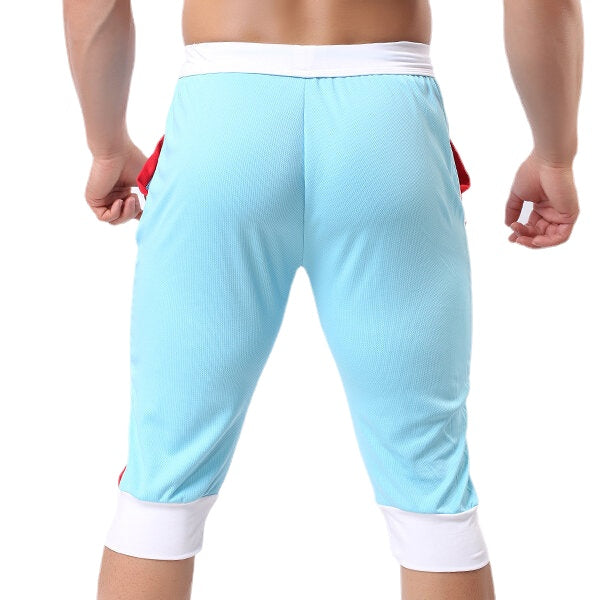 Men's PRO Fitness Jogger Running Sweatpants - Casual Drawstring Sports Shorts