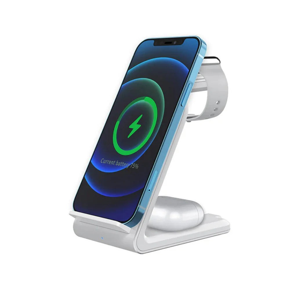 Fast Wireless Charger Stand for iPhone, Samsung, Huawei, Oppo, AirPods, Apple Watch