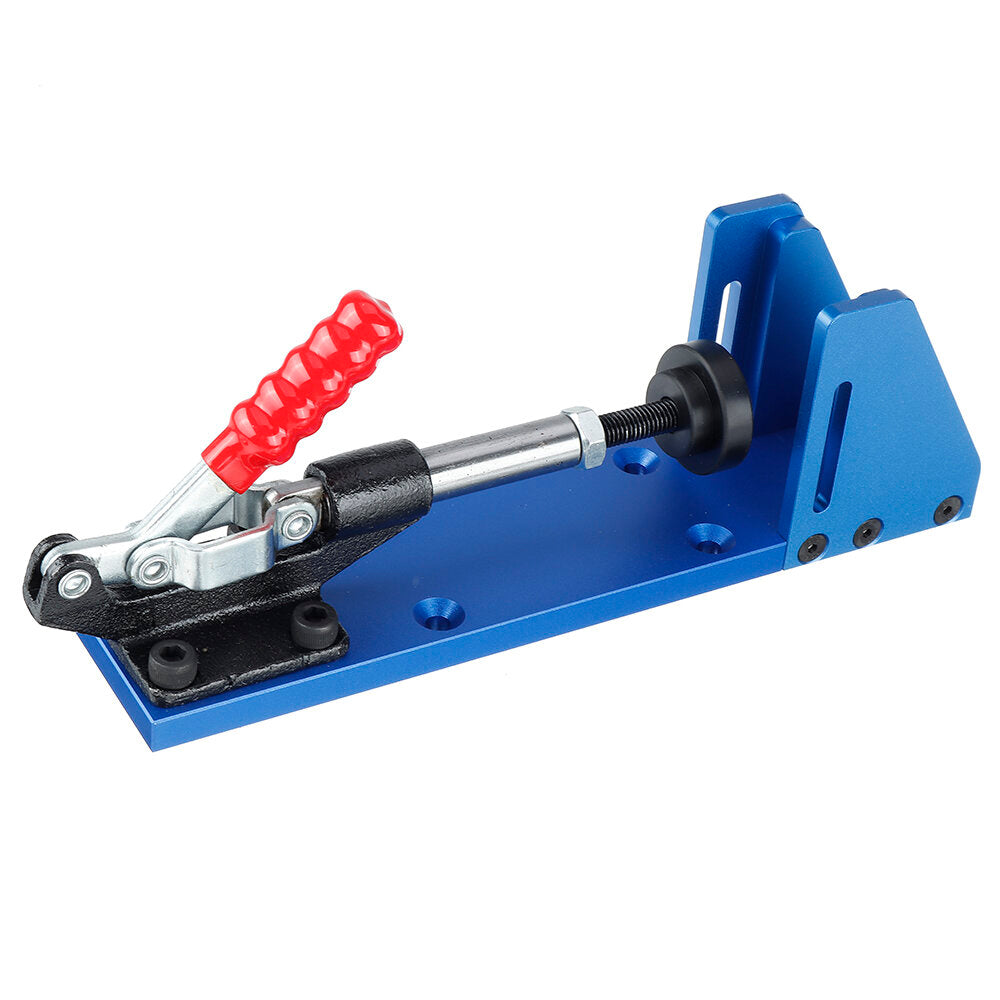 Pocket Hole Jig Wood Toggle Clamps with Drilling Bit Hole Puncher Locator Working Carpenter Kit