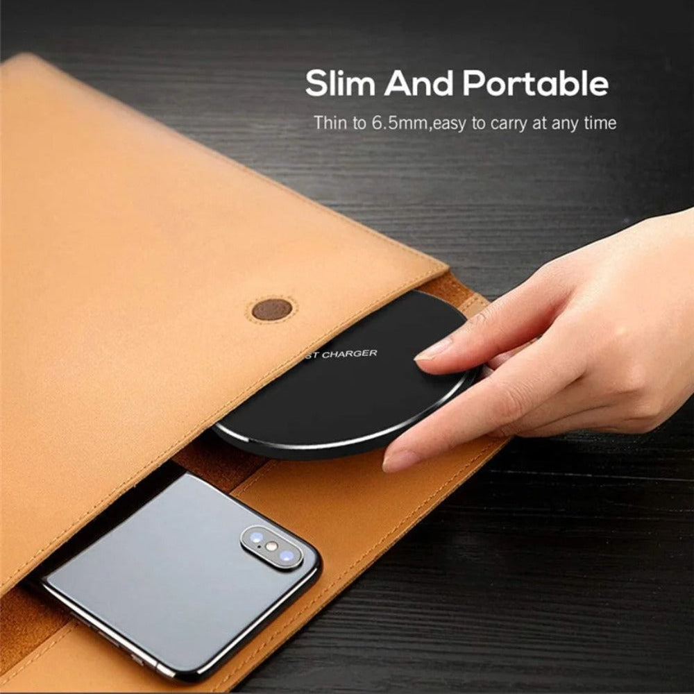 100W Fast Wireless Charger for iPhone, Samsung, Xiaomi, Huawei - Induction Charging Pad