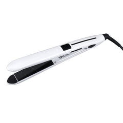 2-in-1 Hair Straightener & Curler: Flat Iron & Curling Styler for Salon-Quality Results