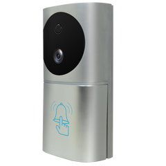 Smart Home WiFi Video Türklingel 1080P, 160 Grad IR Nachtsicht, Kabellos mit Bewegungssensor