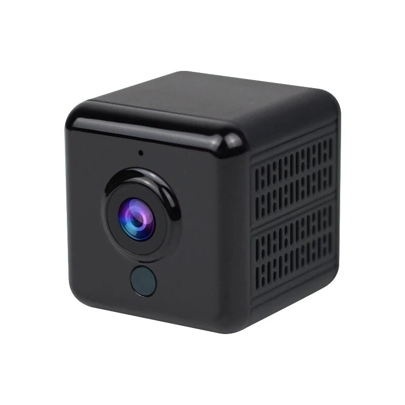 HD 2K Mini WiFi Camera with Night Vision, Cloud Storage, Home & Business Security, Baby Monitor