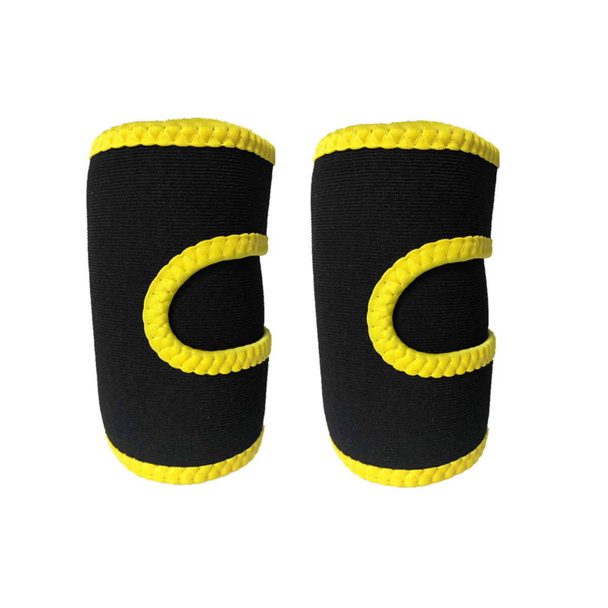 Adjustable Elastic Elbow Pads - 1 Pair, Outdoor Fitness Training Support, Unisex