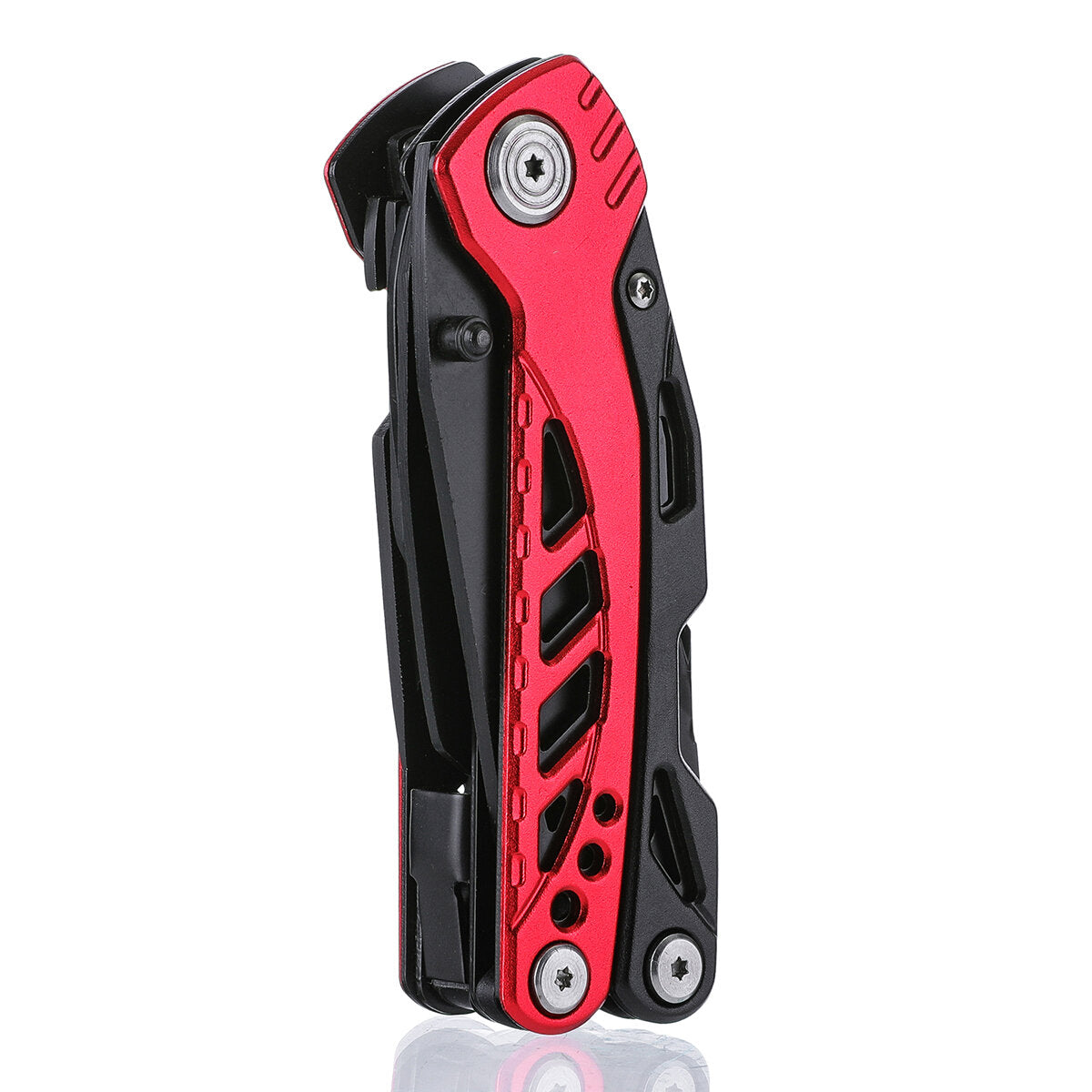 13-in-1 Multi-Function Folding Tool: Kitchen Bottle Opener, Pocket Multitool with Pliers, Saw Blade, Knife, Screwdriver