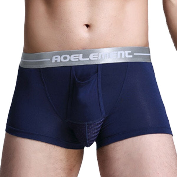 Men's Modal U-Convex Separation Boxers Briefs - Health Care Casual Underwear