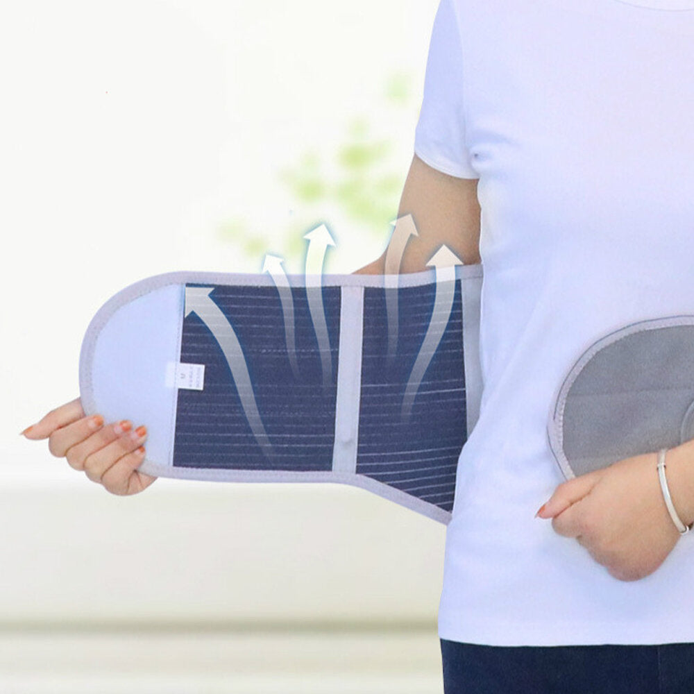 Self-Heating Magnetic Back Brace: Adjustable Orthopedic Support Belt for Pain Relief and Posture Correction