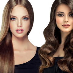 2-in-1 Hair Straightener & Curler: Flat Iron & Curling Styler for Salon-Quality Results