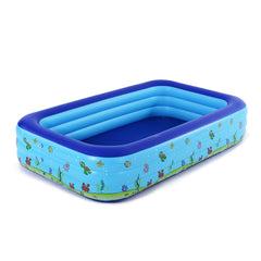 Children's Inflatable Pool Bathtub - Thickened, Wear-Resistant Bubble Bottom for Baby & Adult Home Paddling