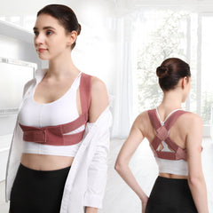 Women's Posture Corrector Body Shaper Corset - Chest Support Belt, Shoulder Brace, Back Support Correction